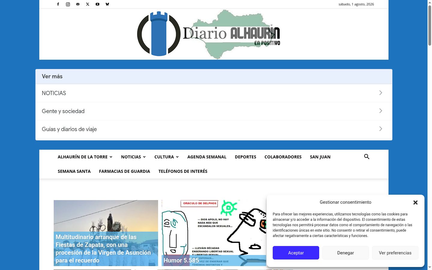 Zrzut ekranu banera zgody wyświetlanego przed jakąkolwiek interakcją