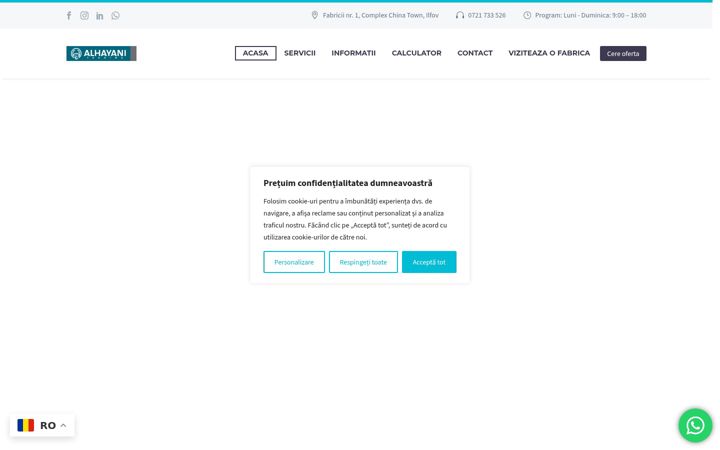 Screenshot of alhayani.com