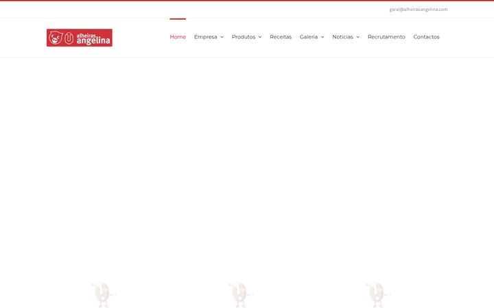 Screenshot of alheirasangelina.pt