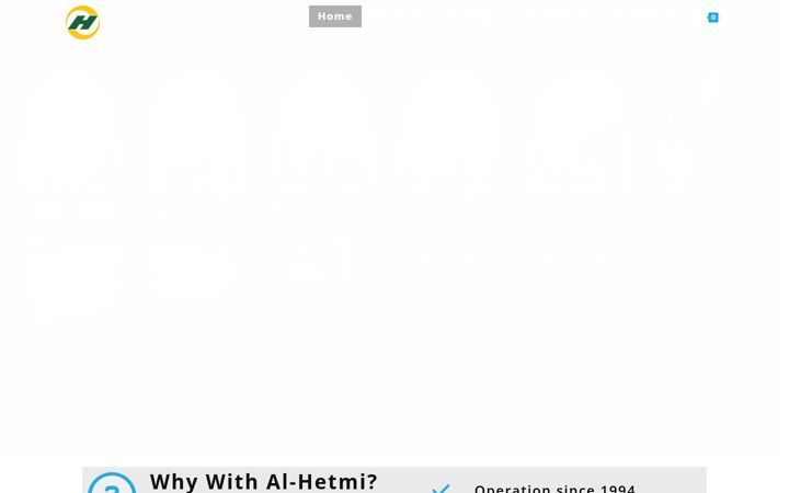Screenshot of alhetmi.com