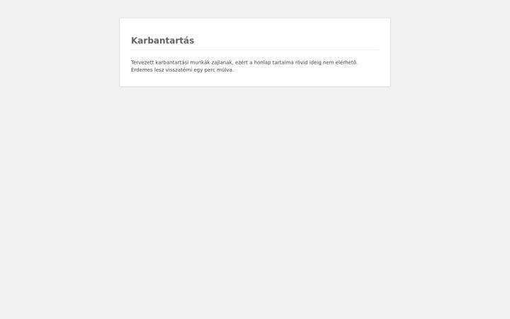 Screenshot of alhirtar.hu