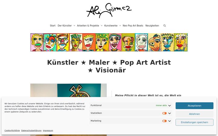 Posnetek zaslona ali-goermez.com