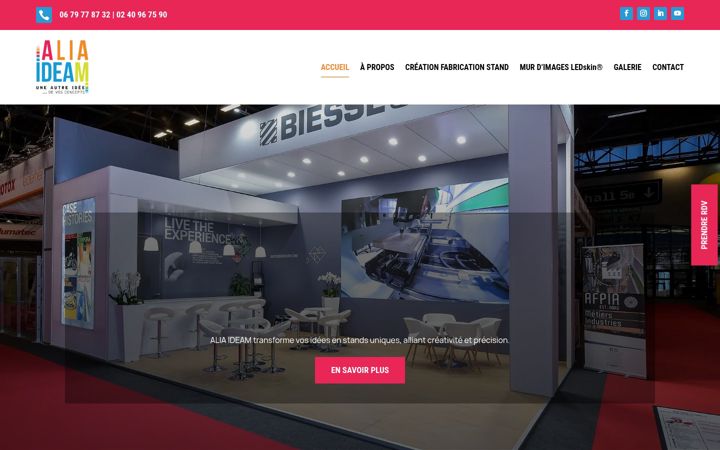 Screenshot ta' alia-ideam.fr