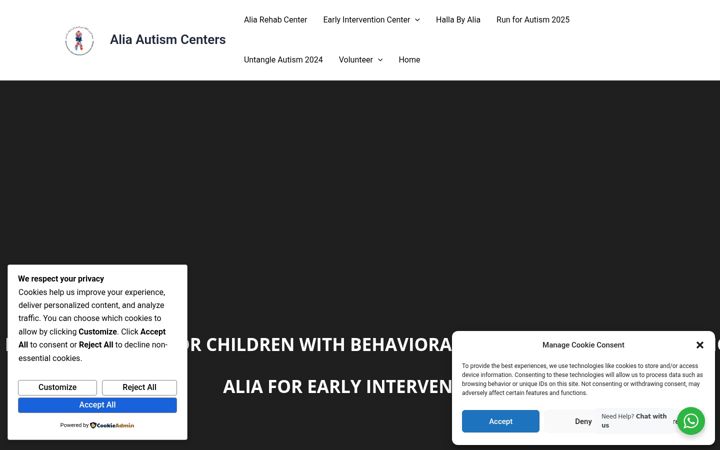 Ekrano kopija aliacenter.com