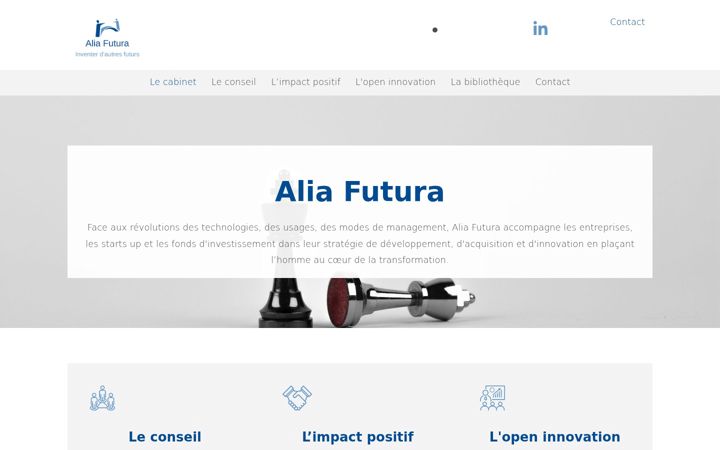 Screenshot of aliafutura.com