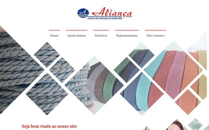 Kuvakaappaus sivustosta aliancacordoes.com.br