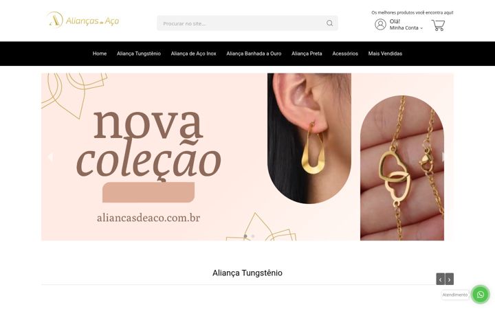Screenshot του aliancasdeaco.com.br