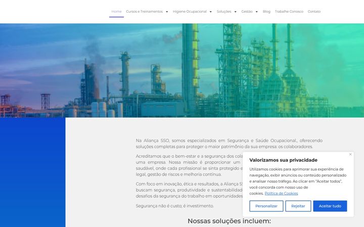 Screenshot του aliancasso.com.br