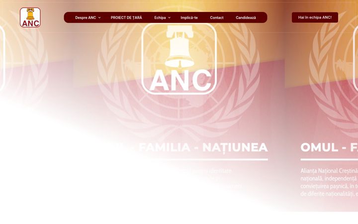 Screenshot of aliantanationalcrestina.ro