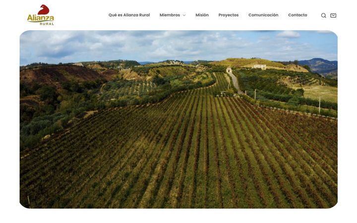 Screenshot of alianzarural.es