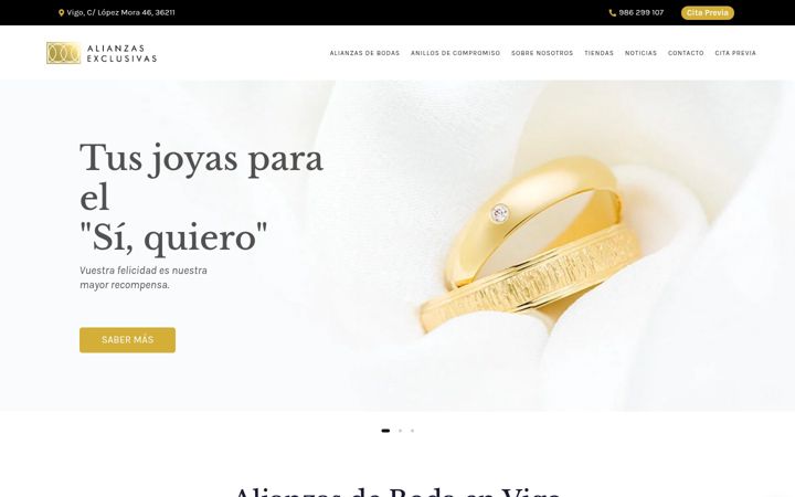 Screenshot of alianzasexclusivas.com