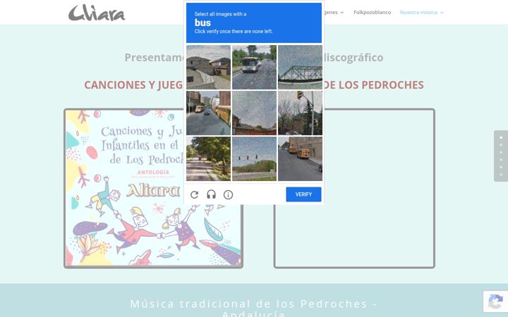 Screenshot of aliara.org