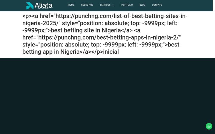 Screenshot of aliata.com.br