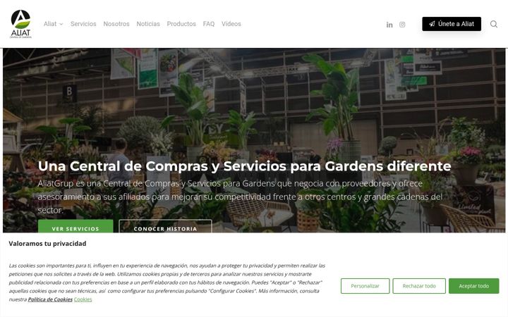 Screenshot of aliatgrup.com