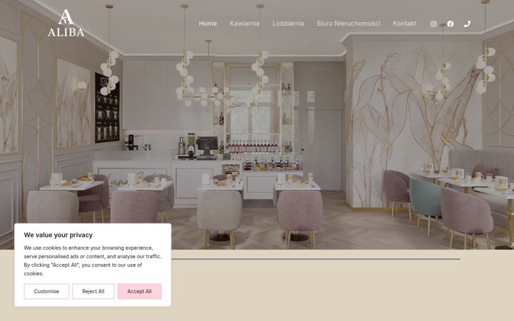 Screenshot of aliba.pl