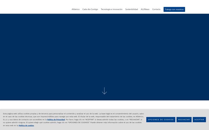 Screenshot stránky aliberico.com