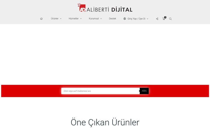 Screenshot of alibertidijital.com