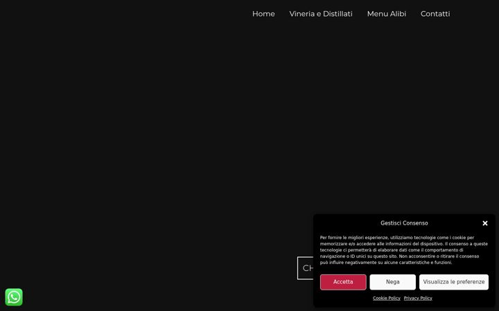 Screenshot of alibiexperience.it