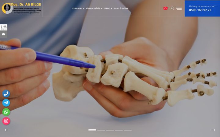 Screenshot of alibilge.com