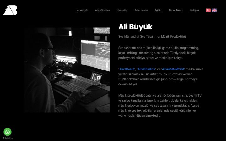 Captura de ecrã de alibuyuk.com