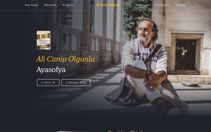 Screenshot of alicanipolgunlu.com