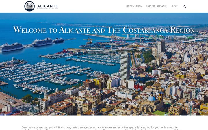 Screenshot of alicantecruisefriendly.com