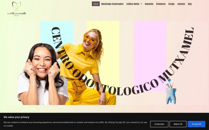 Screenshot of alicantedentista.com