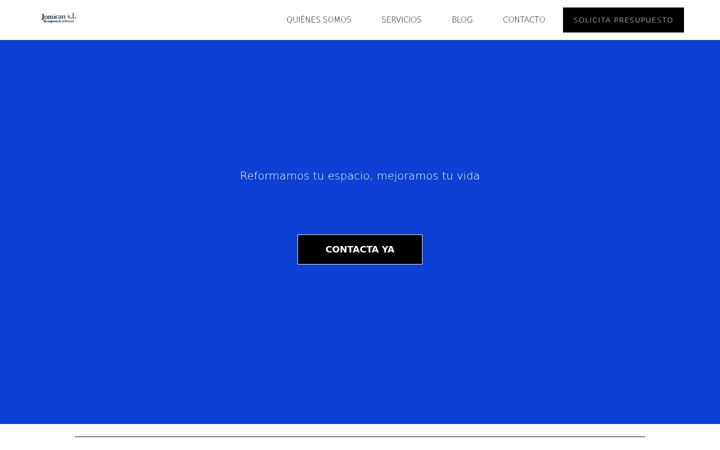 Screenshot of alicantereformas.com