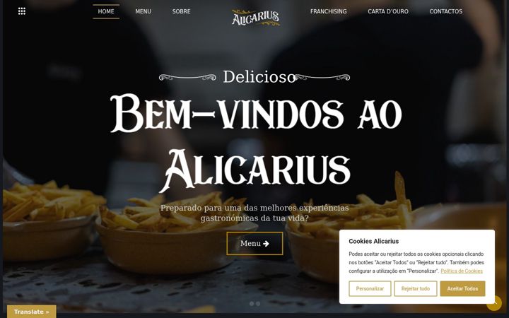Screenshot of alicarius.pt