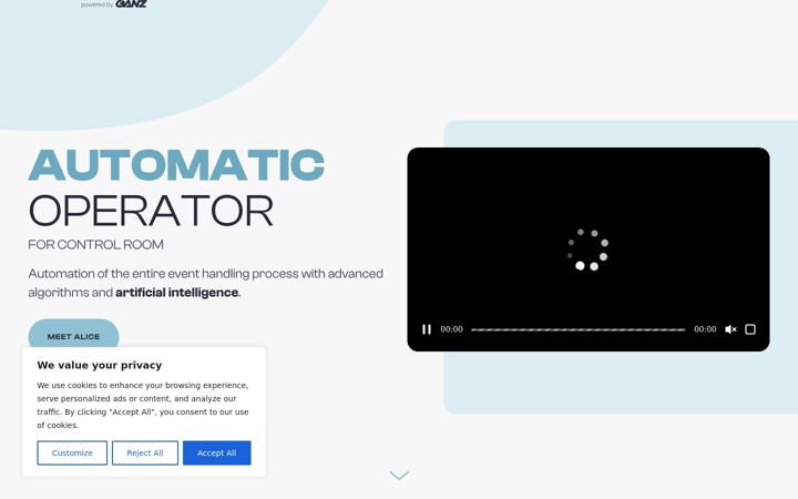 Screenshot of alice-ganz.com