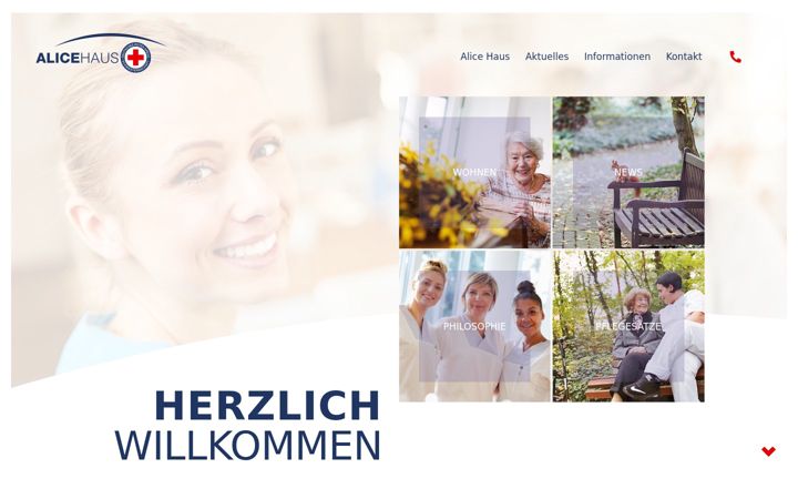 Screenshot of alice-haus.de