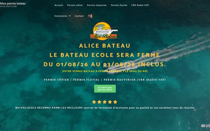 Ekrano kopija alice-permis-bateau.com