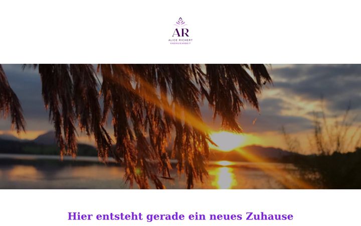 Screenshot of alice-richert.de