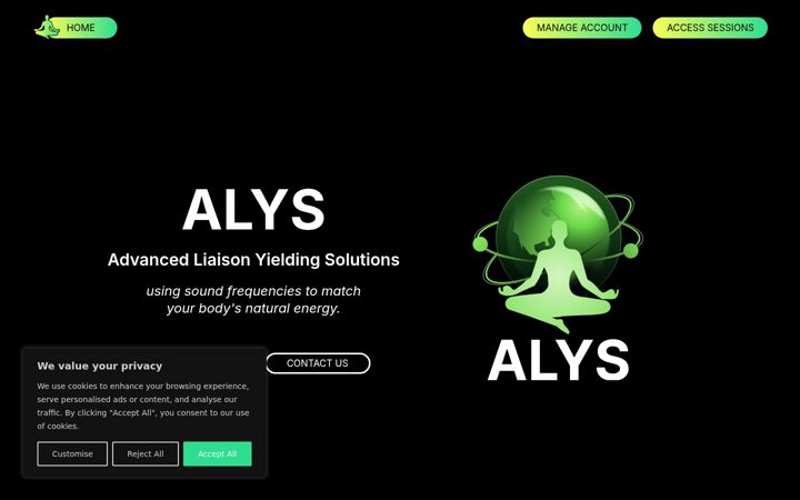 Screenshot ta' aliceaisystems.com
