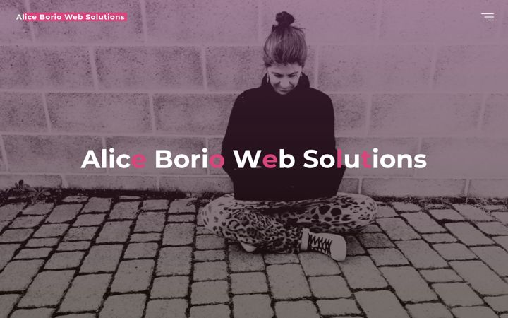 Screenshot of aliceborio.com