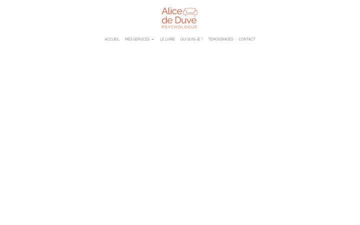 Екранна снимка на alicededuve.com