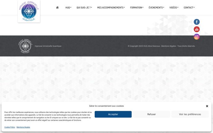 Snímek obrazovky alicedescoux-hypnose.com