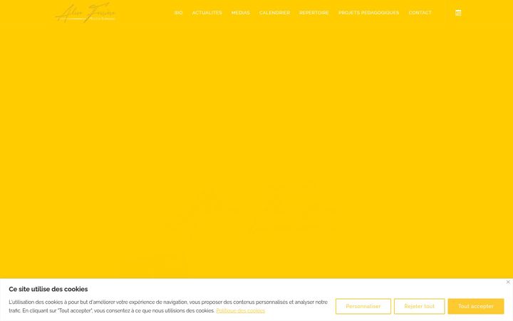 Screenshot of aliceferriere.com