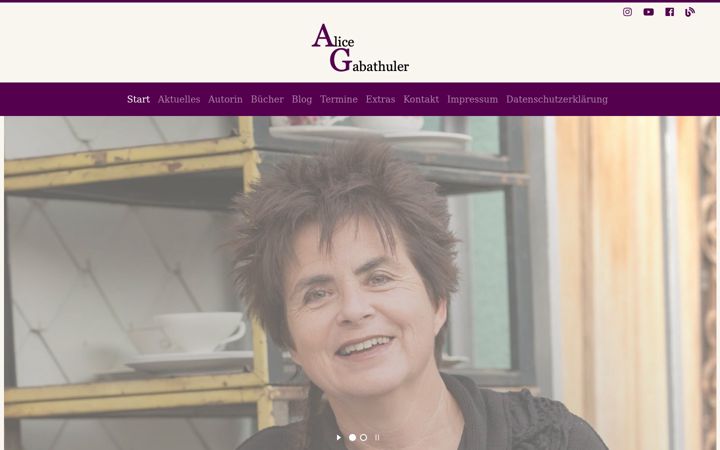 Screenshot of alicegabathuler.ch