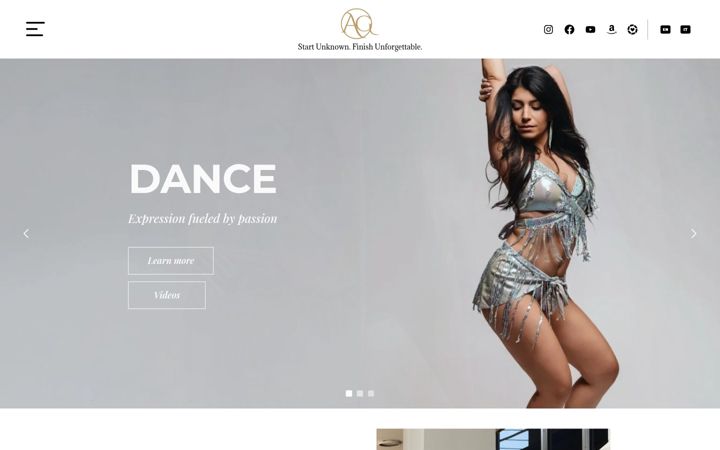 Screenshot of alicegazzetta.com