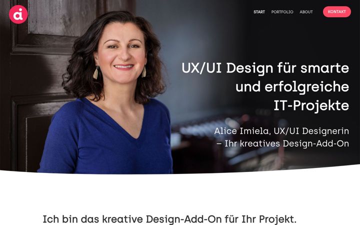 Zrzut ekranu aliceimiela.de