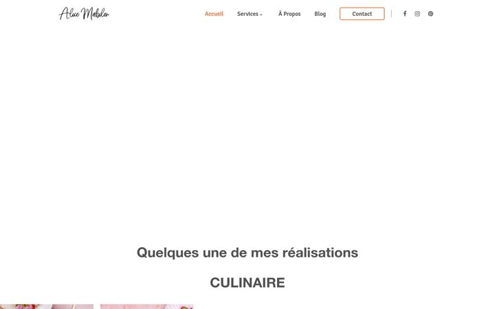 Screenshot di alicemabilon.com