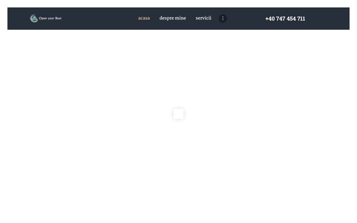 Screenshot of alicemacrina.ro