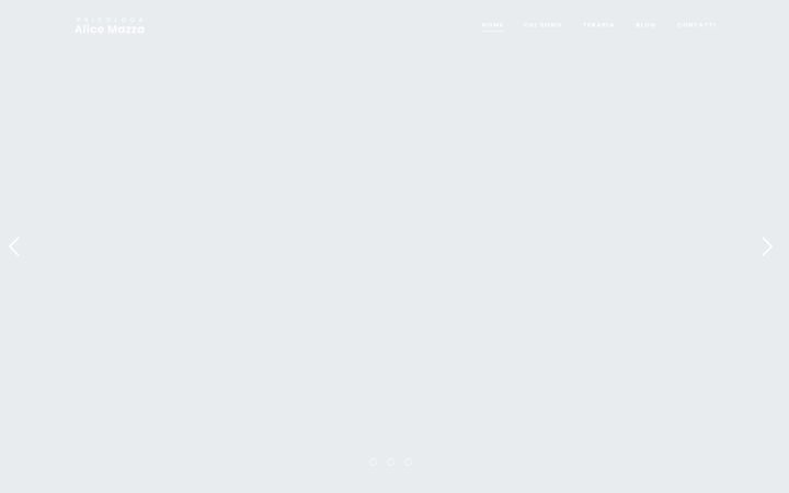 Screenshot of alicemazza.it