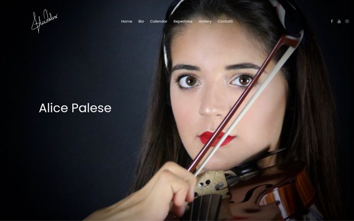 Screenshot of alicepalese.com