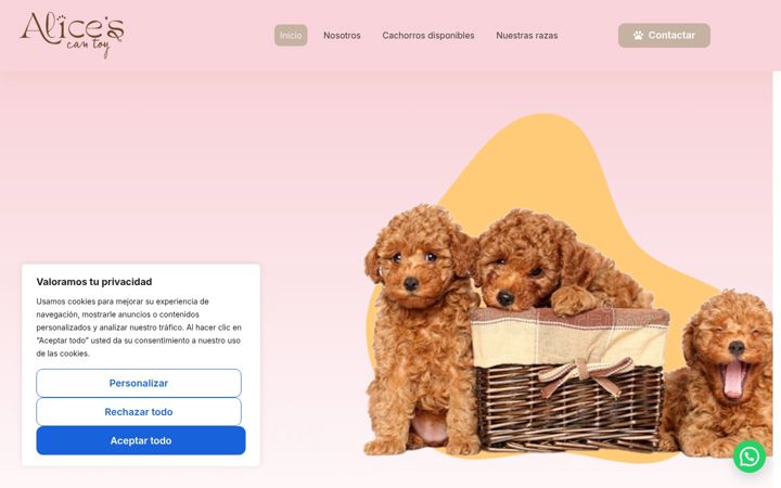 Screenshot of alicescantoy.com