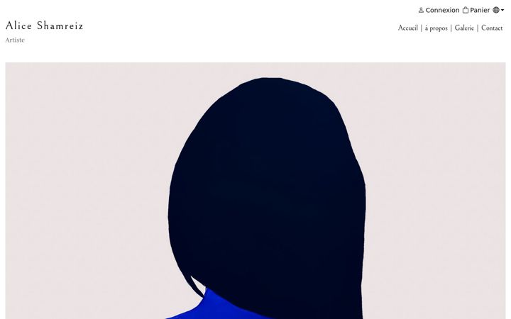 Screenshot of aliceshamreiz.art