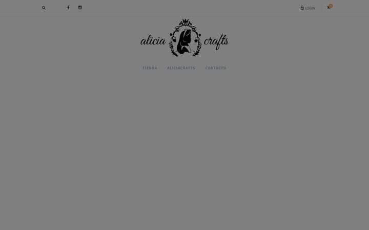 Zrzut ekranu aliciacrafts.com