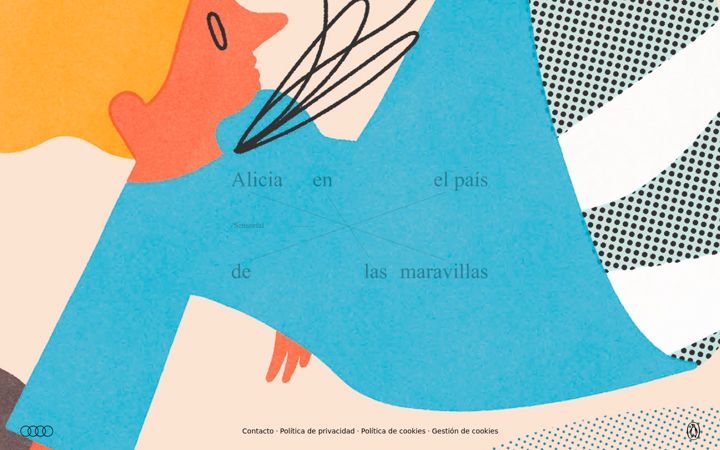 Screenshot of aliciaenelpaisdelasmaravillasbyaudi.es