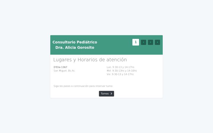 Screenshot of aliciagorosito.com